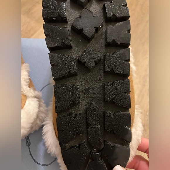 Prada Shearling Slippers - Picture 6 of 13